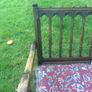 Unusual Wooden Frame Sofa with removal cushions Image 5