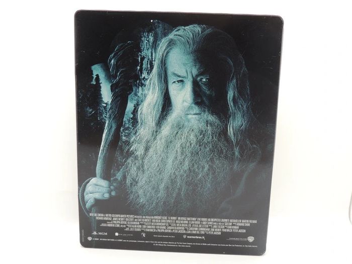 Hobbit Unexpected Journey Steelbook 3 disc Blu-ray