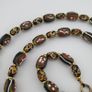 Antique Venetian style Tiny Floral & Eyes Glass Beads Necklace Image 6