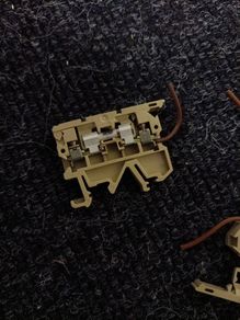 weidmuller din rail fuse terminals