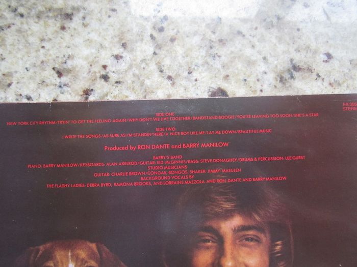 Barry Manilow    trying to get the feeling