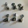 Electric guitar Tuners Machine heads 3 Left x 3 Right A-Side Set Gibson les Paul epiphone prs ESP Ibanez Jackson electric Guitar parts accessories Image 3