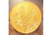France 250 Euro Gold (.999) Brilliant Uncirculated Coin 2022 - Wheat - Natures de France - Rose Spot