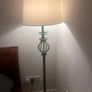 Teal Vintage Style Floor Lamp Image 7