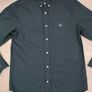 Gant Button Down Patterned Shirt Mens Medium Image 2