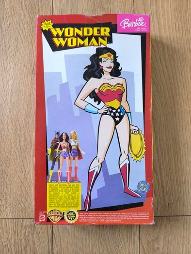 Barbie doll Wonder Woman vintage new box