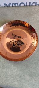 Small copper hanging plate