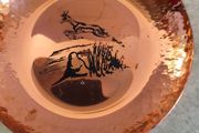 Small copper hanging plate