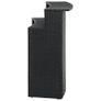 Garden Bar Table Black 120x55x110 cm Poly Rattan Image 2