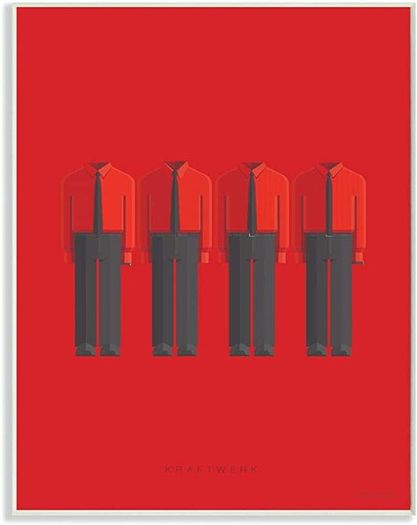 Kraftwerk - Fred Birchal framed/ mounted print