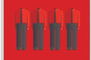 Kraftwerk - Fred Birchal framed/ mounted print