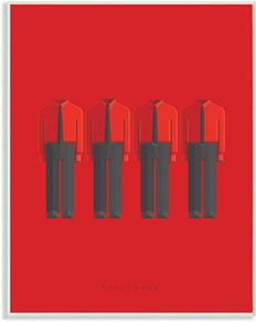 Kraftwerk - Fred Birchal framed/ mounted print