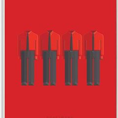 Kraftwerk - Fred Birchal framed/ mounted print