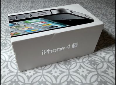 Iphone 4s Black 16GB  (Empty Box Only)