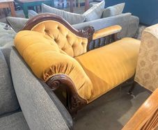 Antique chaise longue