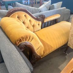 Antique chaise longue