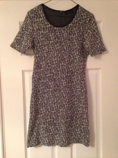 Black and white Topshop dress - sz 14