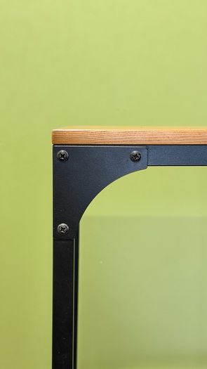 Shelving unit, black, 51x136cm