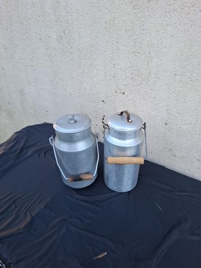 Duo metallic fridge milk churn postage possible