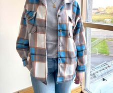 Fleece Warm T-Shirt, Womens Long Top, Size - L / 40 / 12