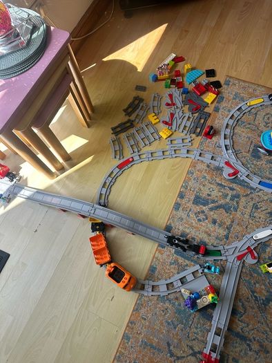 Huge Lego Duplo Joblot / Electric Train and Tracks
