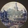Original Blue Handmade 4 Seasons Plates Image 4