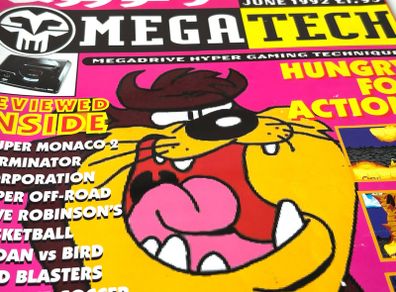 MegaTech Magazine Issue 6 - Taz-Mania - 1992