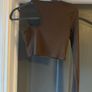 PULL&BEAR Brown Crop top Size M Image 2