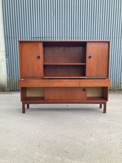 1960s Teak Highboard - Warehouse and Showroom Open Saturday 25th April 12 til 4pm Eircode R95T227