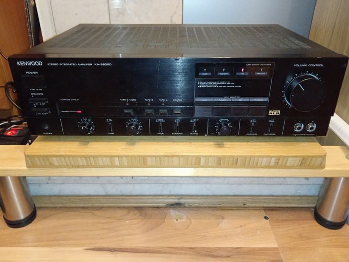 kenwood ka880sd stereo integrated amplifier with new modern real RMS stereo amplifier 2 x 100W