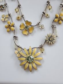Pilgrim vintage floral necklace
