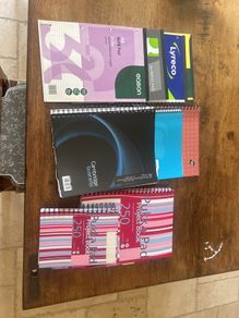 Refill pad, notebook and project book