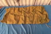 4 vintage hessian jute sacks