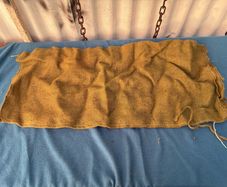 4 vintage hessian jute sacks