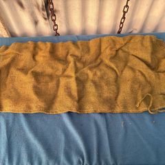 4 vintage hessian jute sacks