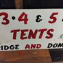 Vintage Hand Painted Wood Sign Image 3
