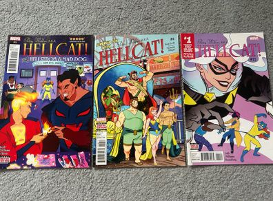 Marvel Hellcat comic bundle