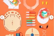DIY-TOY IN BOX for +6 years old - Motorized Spin Art by Kiwico