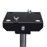 Adjustable Single Motor Pet Hair Dryer Stand Black Image 4