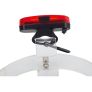 New USB Rechargeable Bike Bicycle Safety Rear Red LED Lamp Tail Light #1449 Image 4