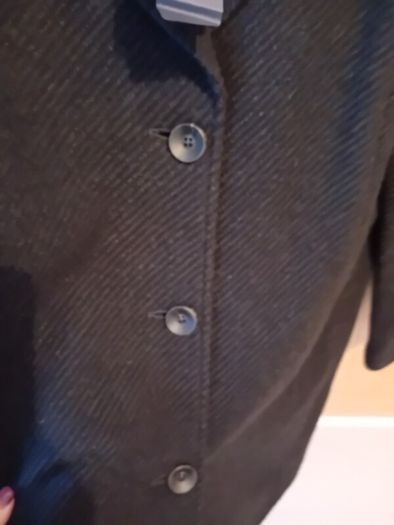 Designer Armani - Wool Coat - Black - UK 10 - BNWT RRP 399
