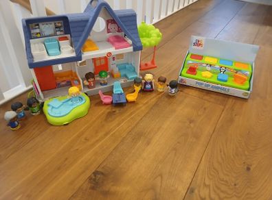 Fisher Price Doll House and pop up toy