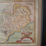 antique irish map carlow idrone 17th century Jannson Image 3