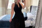 h&amp;m black dress