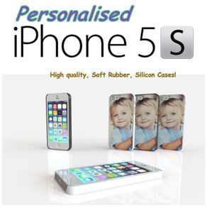 Personalised Iphone 5, 5S soft rubber cases