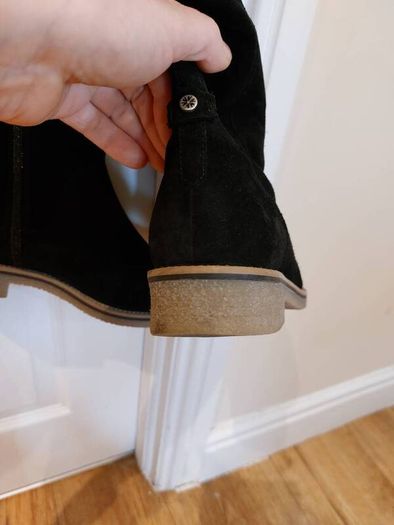 Van Dal- Black Suede Boots- size uk 6/eur39