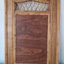 Vintage Wall Mounted Rattan Wicker Mirror Image 5