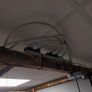 Shop fittings chandler stand with electrical wiring + rug stands Image 3