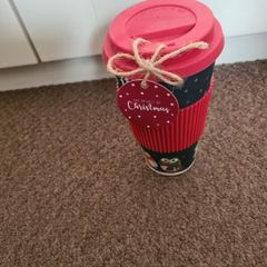 Large Christmas Reusable Travel Cup