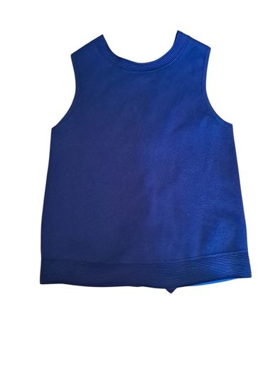 Karen Millen fine-knit laced-back top